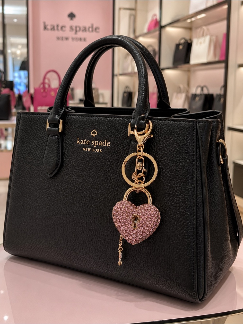 Pink Heart Charm